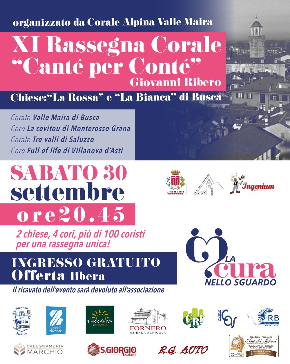 XI Rassegna Corale “Cantè per Contè” a Giovanni Ribero