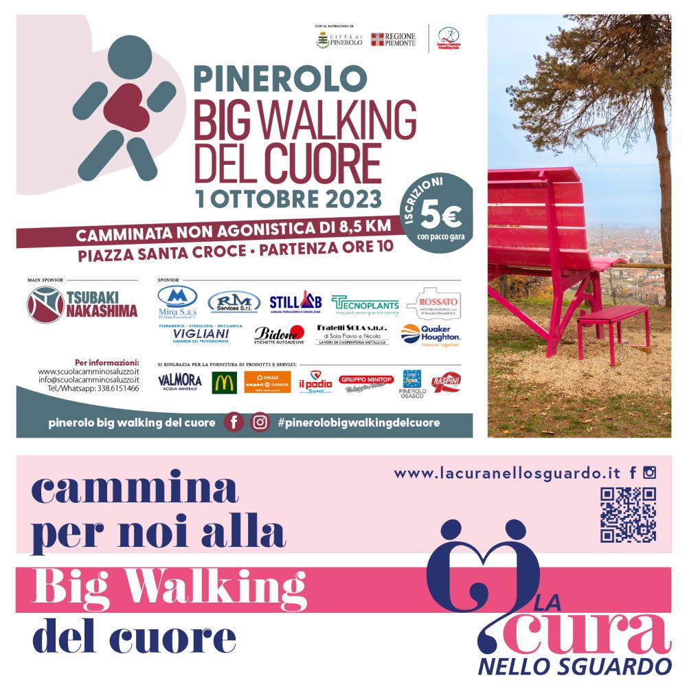 Pinerolo Big Walking del Cuore  1° ottobre 2023
