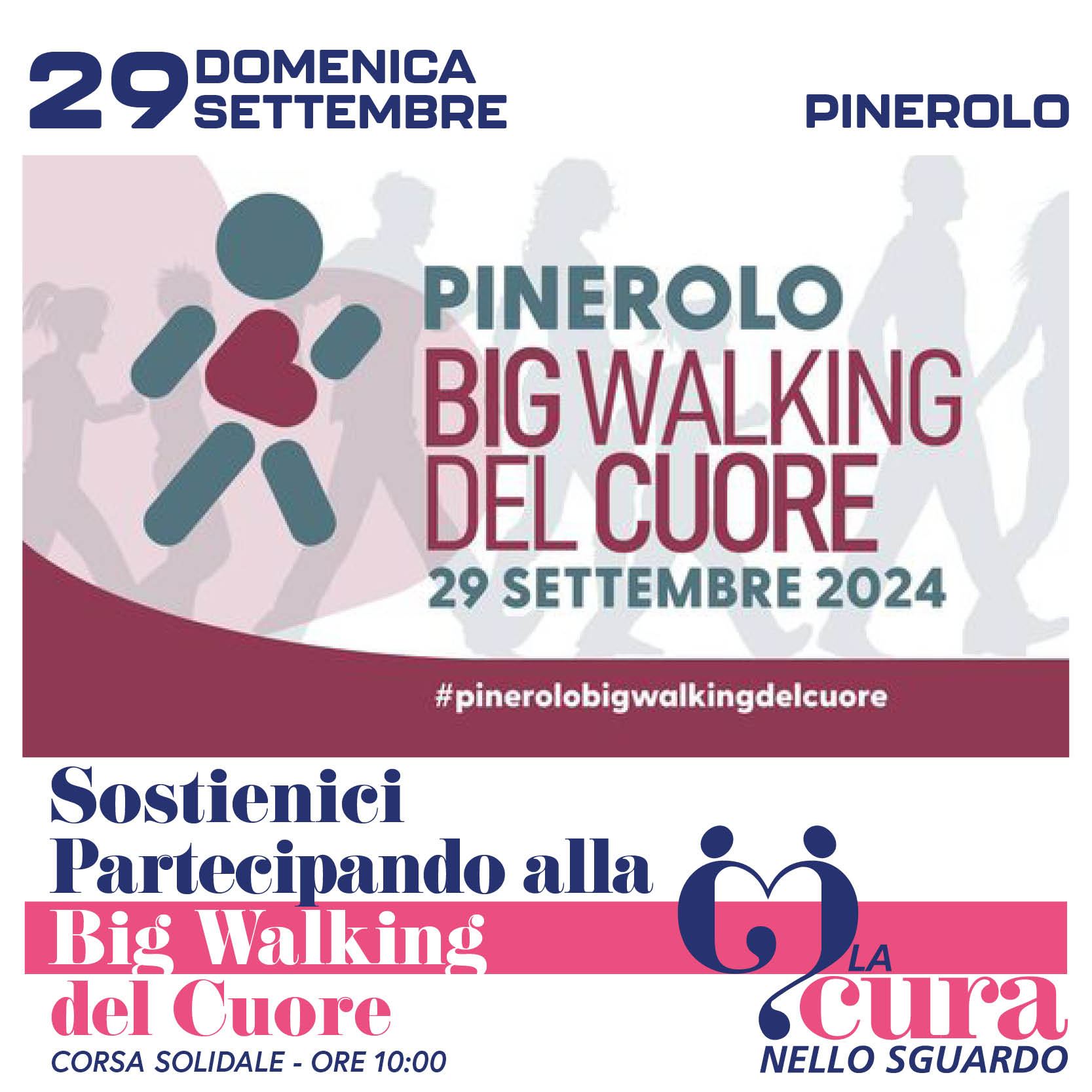 Big Walking del Cuore 29 settembre Pinerolo