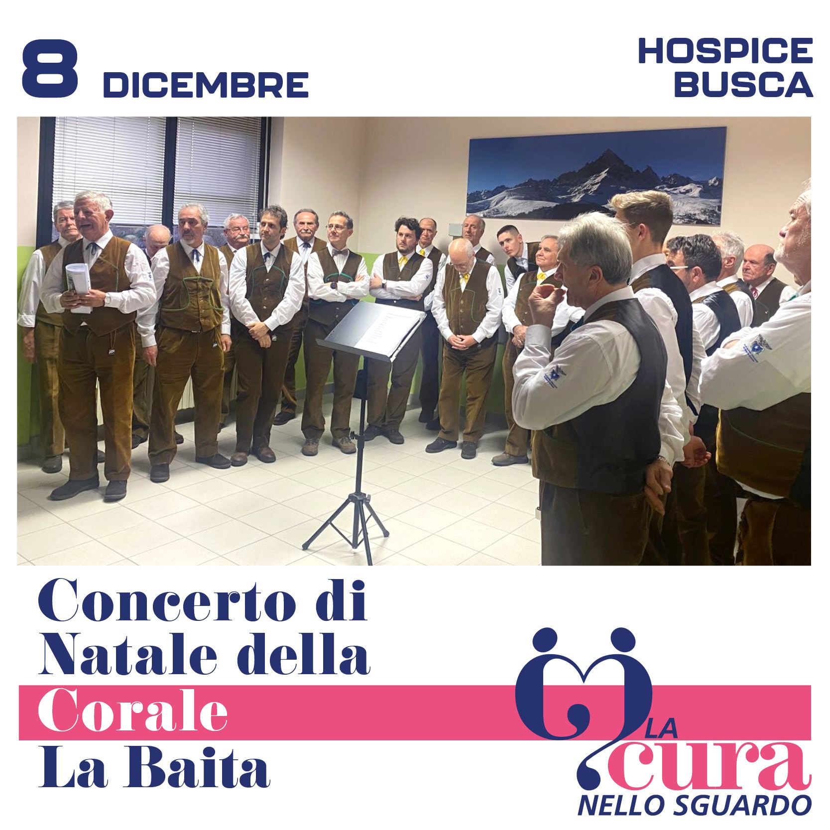 Corale La Baita all'Hospice di Busca 