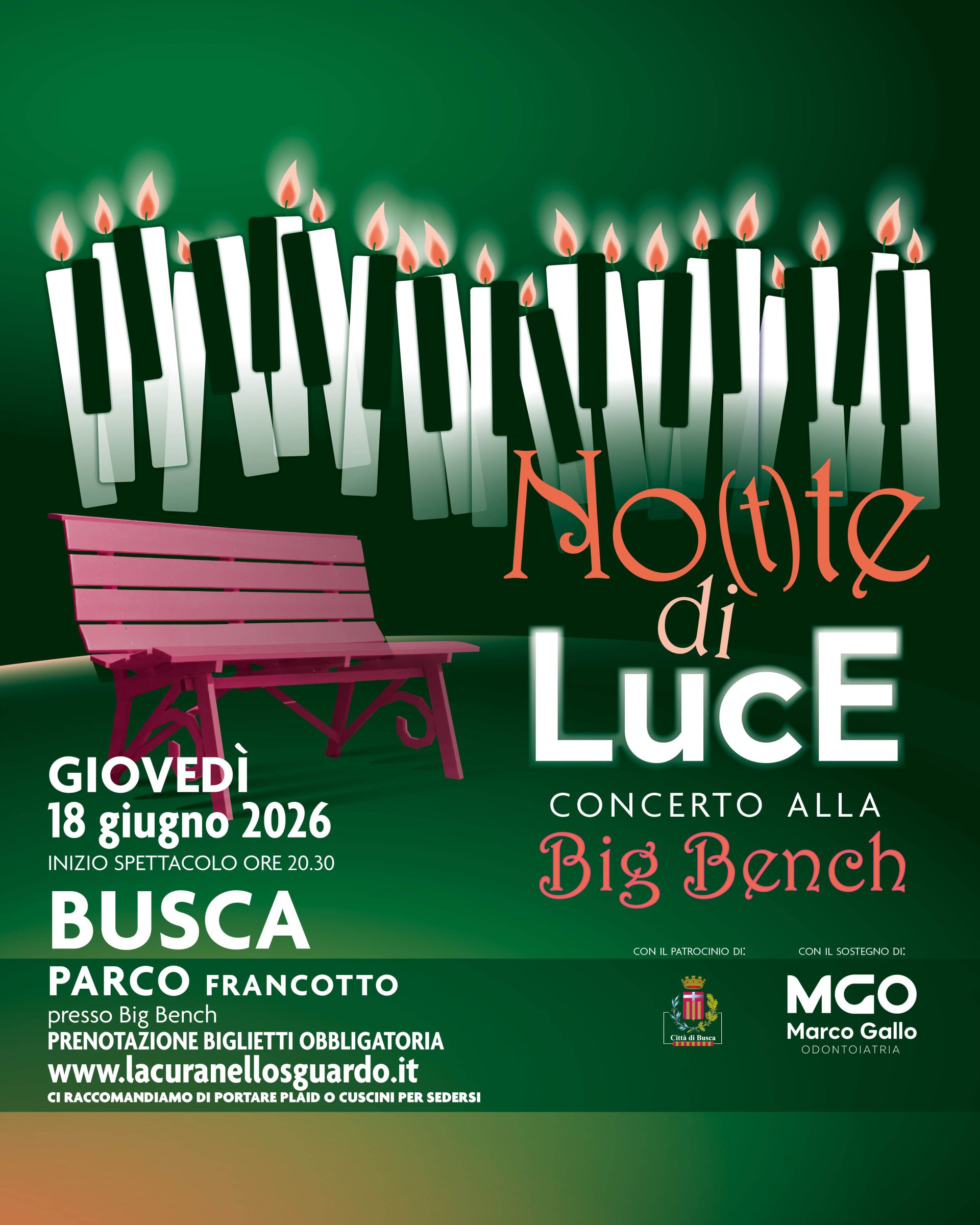 Concerto a lume di candela a Busca | Musiche di Einaudi | La Cura nello Sguardo