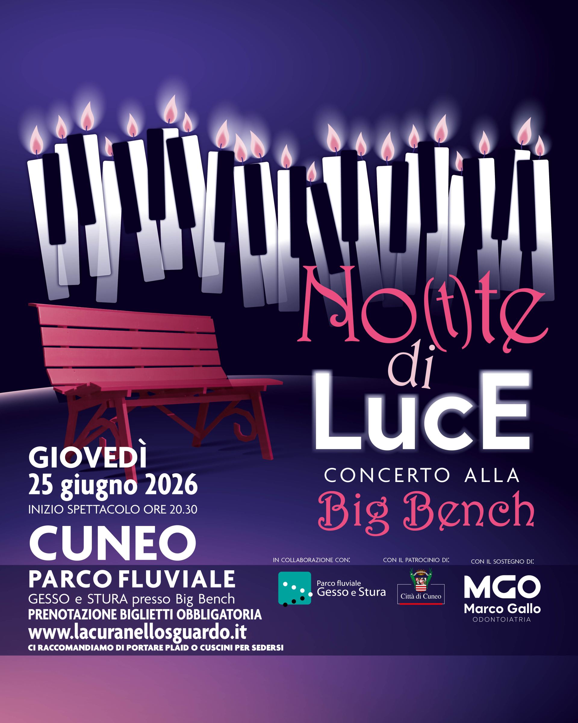 Concerto Einaudi a lume di candela | La Cura nello Sguardo & Parco Fluviale | La Cura nello Sguardo