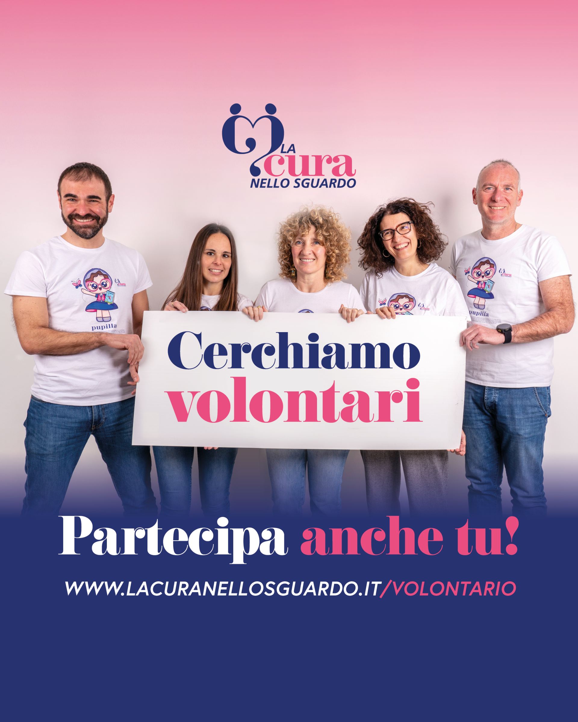 Passa all'azione Diventa Volontario
